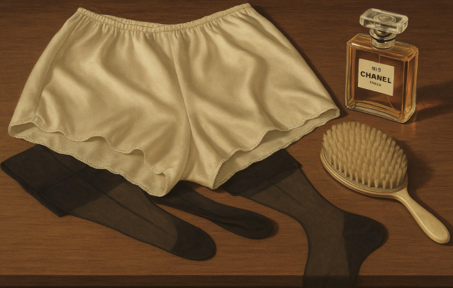 Emily A young woman stands in discipline lighting. Her surrender is moments away.