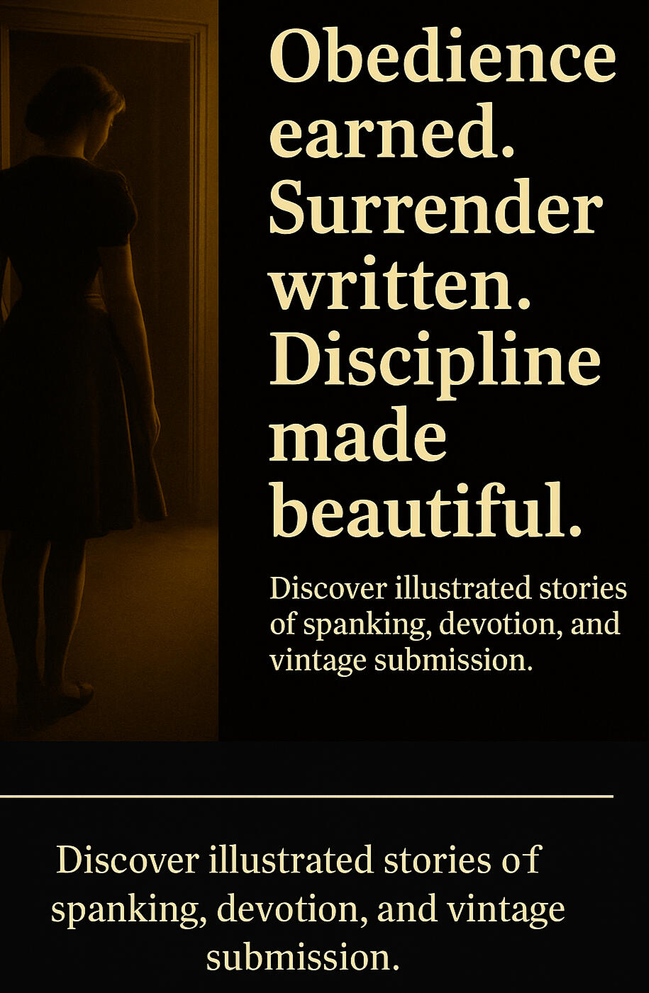 Emily A young woman stands in discipline lighting. Her surrender is moments away.